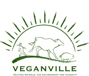 VeganVille logo_dark green